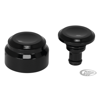 Swingarm Covers Smooth Black ST18-Up