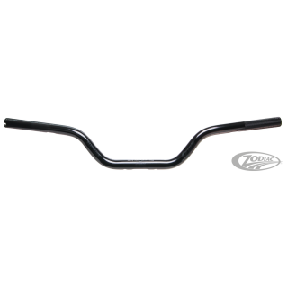 Moto Hart Luck 1-1/8" bar f/1" Pol.Black
