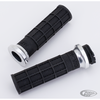 Hart Luck lock-on cable grip Blk/blk/sil