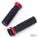 Hart Luck lock-on cable grip Blk/blk/red