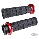 Hart Luck lock-on TBW grip Blk/blk/red
