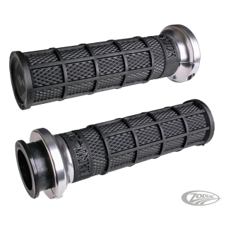 Hart Luck lock-on Indian grip Blk/blk/si