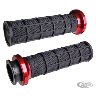 Hart Luck lock-on Indian grip Blk/blk/re