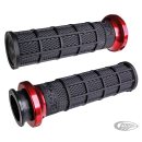 Hart Luck lock-on Indian grip Blk/blk/re