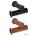 Burly Rubber Diamond Grips 1" Black
