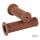 Burly Rubber Diamond Grips 1" Brown