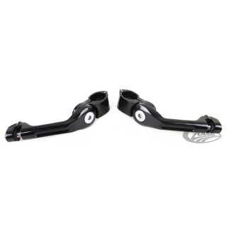 Adj. Peg mounts Angled 5" Long Black