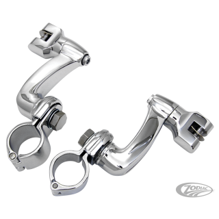 Highway Bar Peg Mounts Chrome