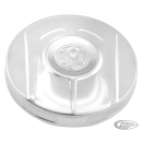PM Scallop Fuel Cap Chrome 96-Up