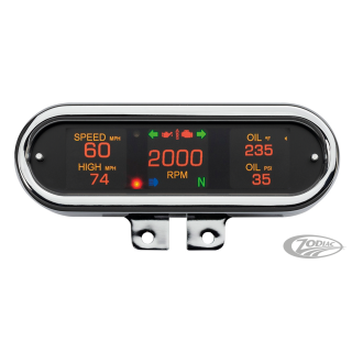 Oval Gauge Chr Bar Mount Databus 04-13