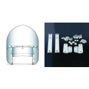 Beaded H-Duty 49-59 style clear