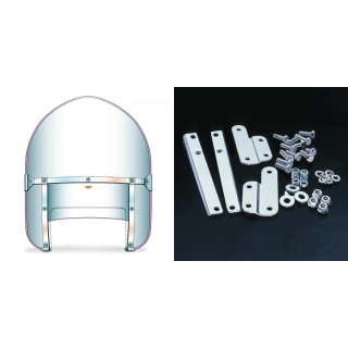 Beaded H-Duty 49-59 style clear