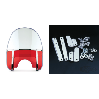 Beaded H-Duty kit clear & red FL49-59