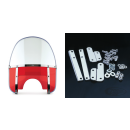 Beaded H-Duty kit clear & red FL49-59