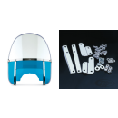Beaded H-Duty round top/notched blue