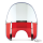 NC Heritage 5-Bolt HD Round Top Red
