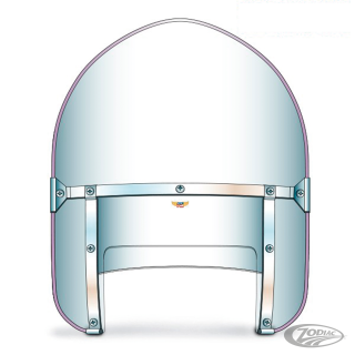 NC Heritage 5-Bolt HD Peaked Top Clear