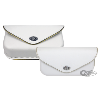 Windshield Pouch White/Silv Trim FL60-84