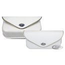 Windshield Pouch White/Silv Trim FL60-84