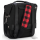Burly Voyager Single Saddlebag Black