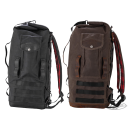 Burly Voyager Sissy Bar Bag Dark Oak