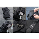 Burly Voyager Sissy Bar Bag Black