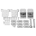 Tour-Pak Zinc Hinge Kit FLT87-13