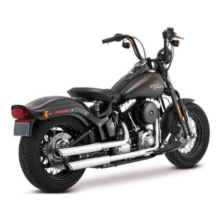 Vance & Hines Twin Slash 3" Slip-ons chrome
