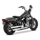 Vance & Hines Twin Slash 3" Slip-ons chrome