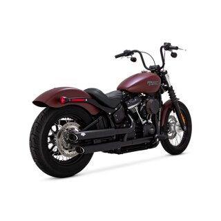Vance & Hines Twin Slash 3" Slip-ons black