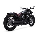 Vance & Hines Twin Slash 3" Slip-ons black