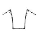 Burly, 1-1/4" Louie bar, 19â€ rise. Chrome