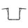 Burly, 1-1/4" Louie B bar, 16â€ rise. Black