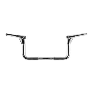 Burly, 1-1/4" Louie B bar, 8â€ rise. Chrome