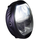 KOSO Thunderbolt 170mm LED Motorrad Scheinwerfer schwarz