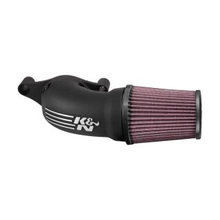 K&N AirCharger Performance Luftfilter Kit Black CC logo M8 17-24