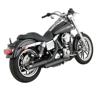 Vance & Hines Twin Slash 3" Slip-ons black