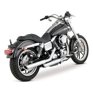 Vance & Hines Twin Slash 3" Slip-ons chrome