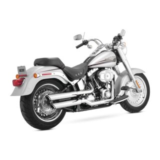 Vance & Hines Twin Slash 3" Slip-ons chrome