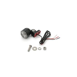 Daytona, LED D-Tail taillight. Black