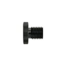 Daytona, mirror hole plug. Black. LHT