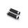 Daytona, Cross grip set. Black/silver