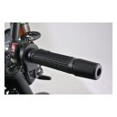 Daytona, Cross grip set. Black/silver
