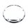 Derby cover, smooth domed. Chrome