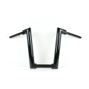 Kodlin, 2" Str8Up handlebar tall 38 cm high. Black