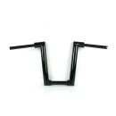 Kodlin, 2" Str8Up handlebar tall 38 cm high. Black