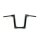 Kodlin, 2" Str8Up handlebar tall 38 cm high. Black