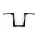 Kodlin, 2" Str8Up handlebar tall 38 cm high. Black