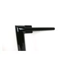 Kodlin, 2" Str8Up handlebar tall 38 cm high. Black