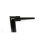 Kodlin, 2" Str8Up handlebar tall 38 cm high. Black
